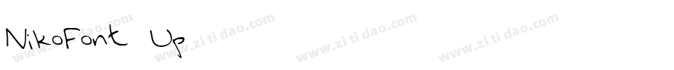 NikoFont Up字体转换